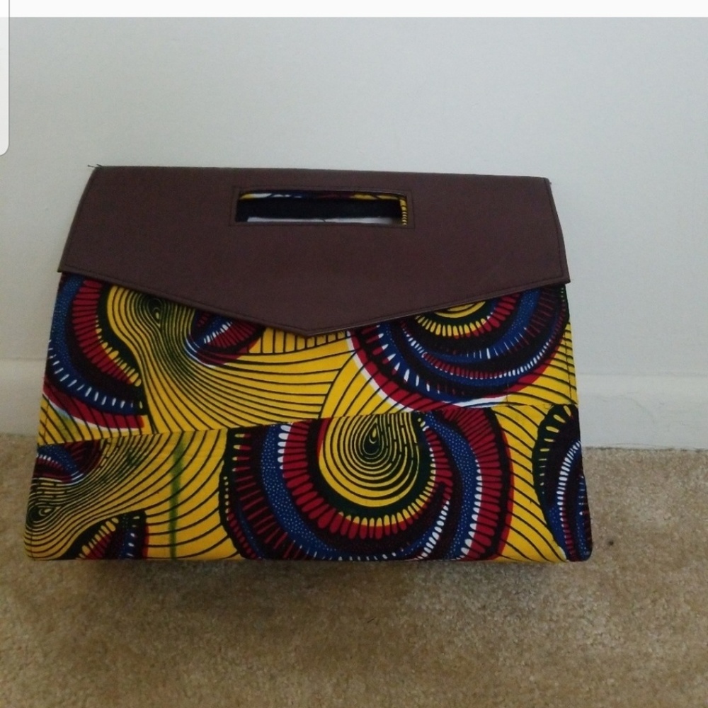 Beautiful custom-made African print bag